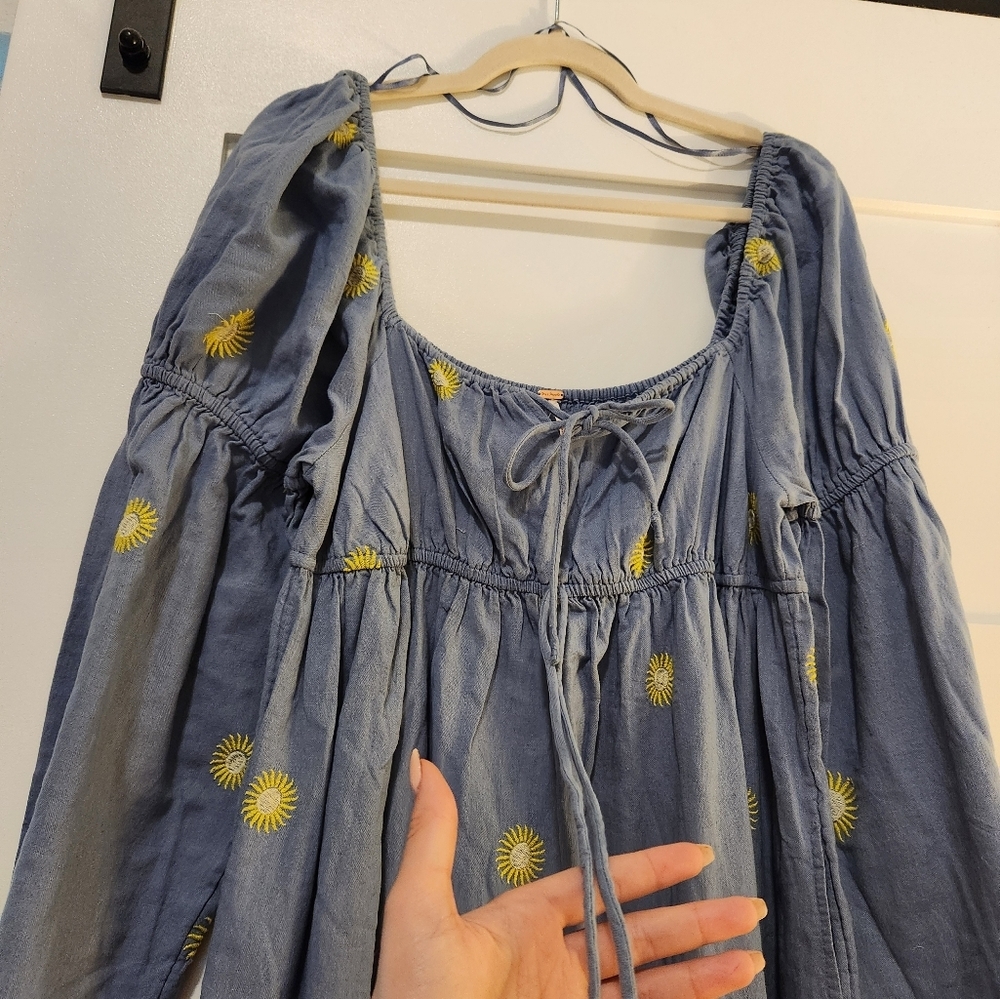 Cb81   Free People Dress SZ L NWOT - Picture 3 of 4